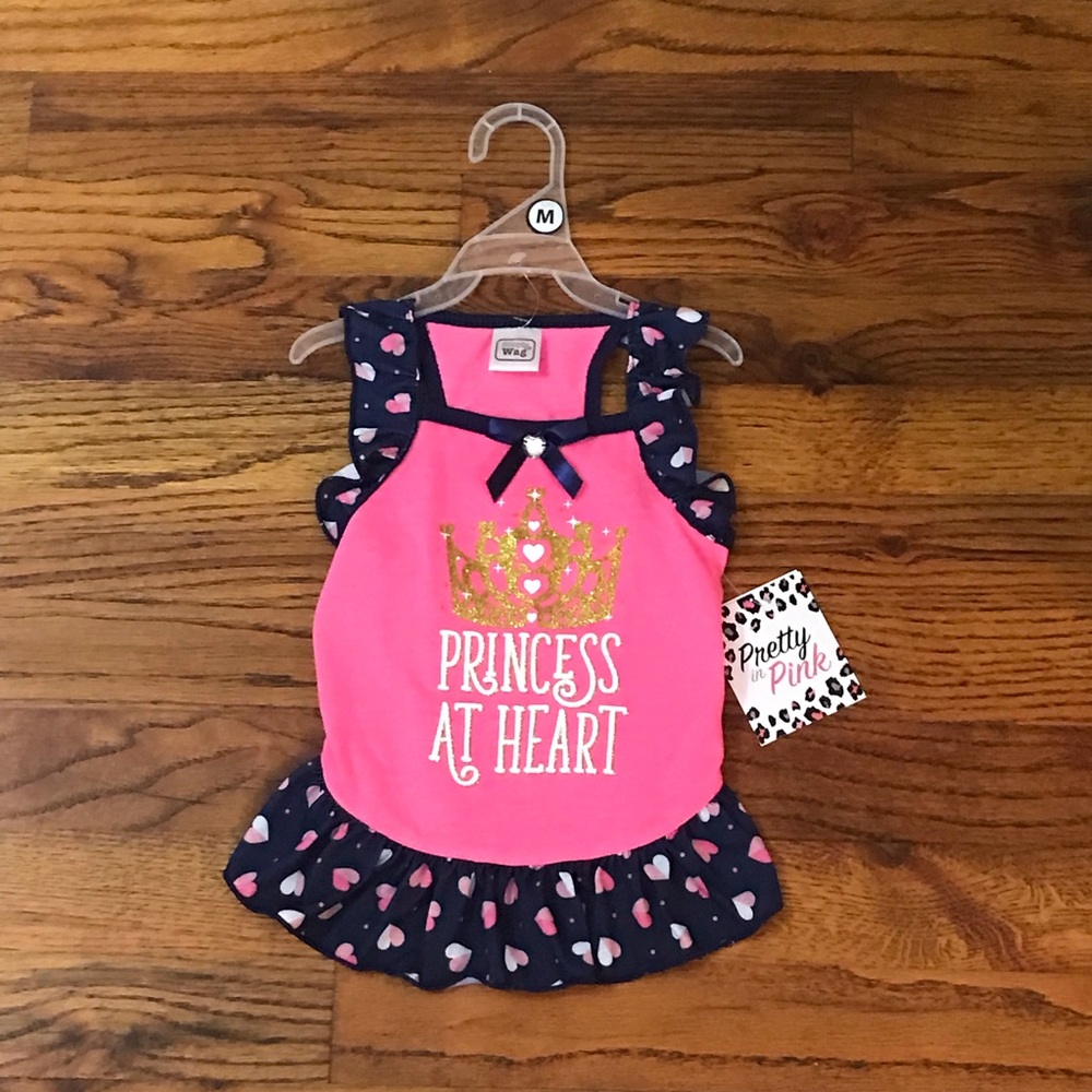 Puppy / Dog / Pet Apparel Princess at Heart Dress NWT
Crown & Hearts
Medium
Bun - Picture 10 of 14